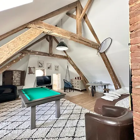 Loft Romantique - Balnéo - Billard - Massage Appartement *