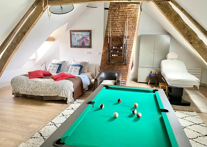 Loft Romantique - Balneo - Billard - Massage Verton